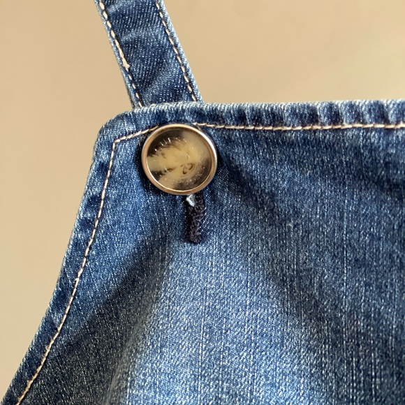 Guess Jeans Blue Denim Midi Dress - Size Women’s 8 - Picture 4 of 11